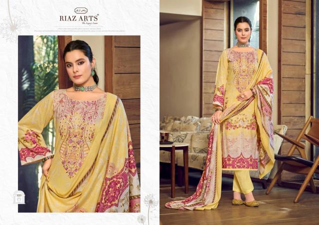 Riaz arts musafir 32 non catalouge dress materials wholesaler with the logo